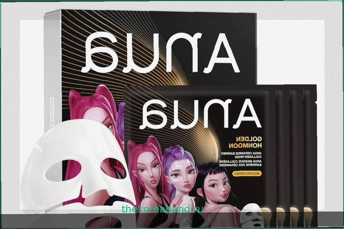 Коллекция K-Beauty Anua «Охотники на демонов KPop» со скидкой до 25% на Amazon в рамках Prime Day