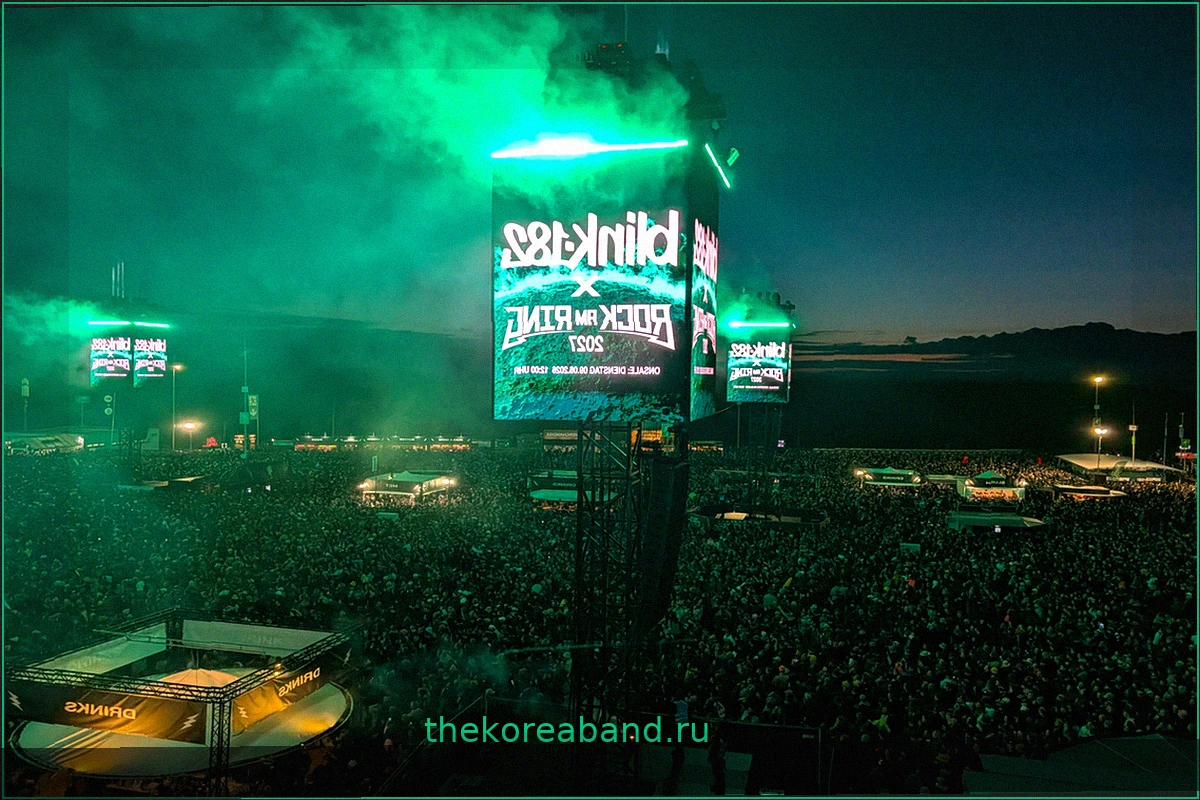 Rock am Ring 2027: Blink-182 возглавят фестиваль на Нюрбургринге